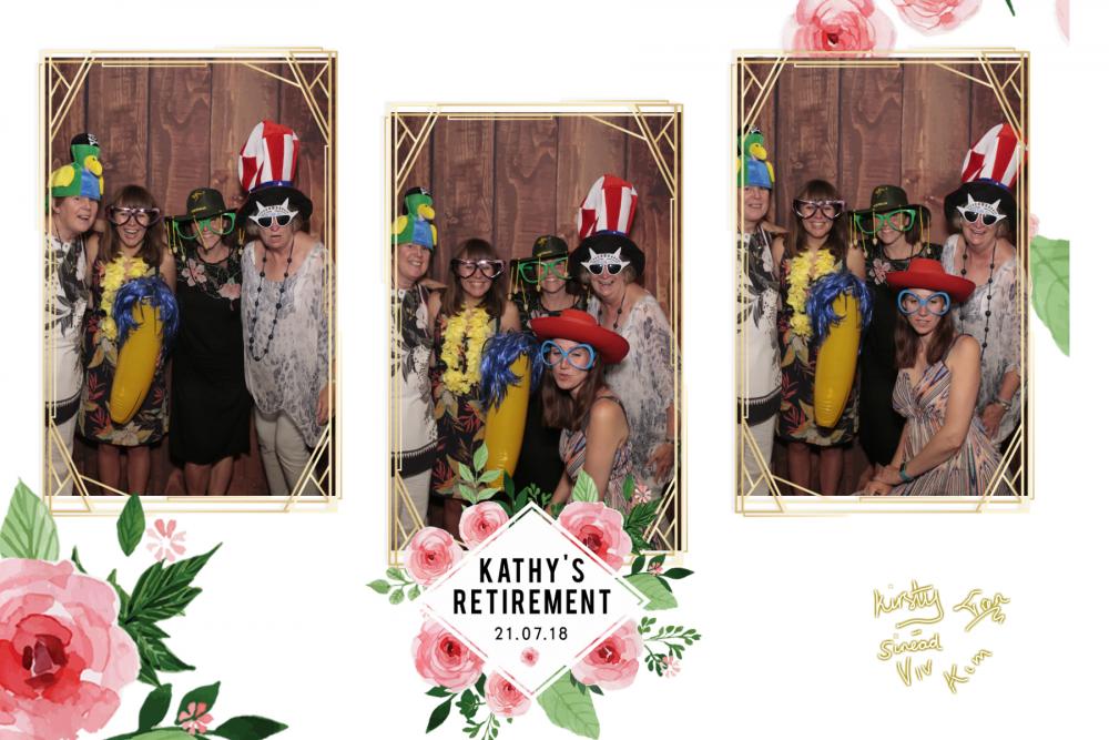 Kathy's surprise retirement party | View more photos from the event at gallery.myphotoboothexperience.co.uk/u/MyPhotoBoothExperienceLtd/Kathys-surprise-retirement-party